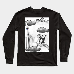 Belka and Strelka go home. Long Sleeve T-Shirt